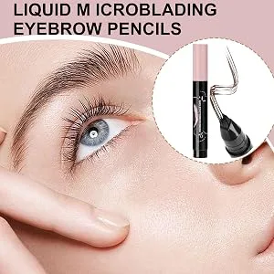  Holdes Eyebrow Pen - Waterproof Long-Lasting Eyebrow Pen | Ultra-Fine Tip 1.4ml Natural Makeup for Everyday Use & Going Out - Précision Chevelue