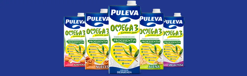  Puleva Puleva Omega 3 with nuts. Pack of 6 x 1 l - Oméga 3