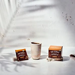  Four Sigmatic SIGMATIC FSF Oven Pack of 6 Lion's Mane and Chaga Mushroom Coffee Bags 10 sachets - Lion 1