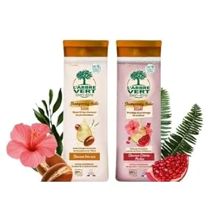  L'Arbre Vert The Green Tree Wellbeing Bath Shower Extra Gentle Shampoo for Children with Organic Peach Extract - Pack of 6 - product information 3