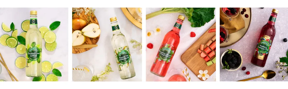  Robinsons Robinsons 8 x Fruit Corals Crushed Lime & Mint 500 ml - Robinsons Fruits Cordials