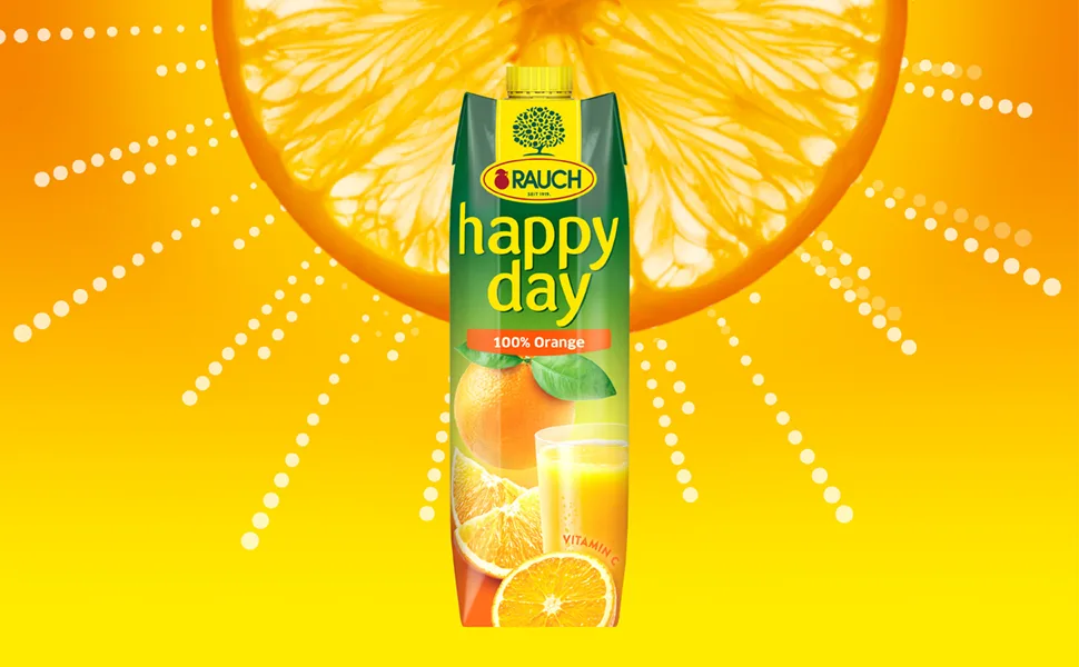  Happy Day Rauch Happy Day Sweet Apple Pack of 6 (6 x 1 l) - HD classique Visual 2