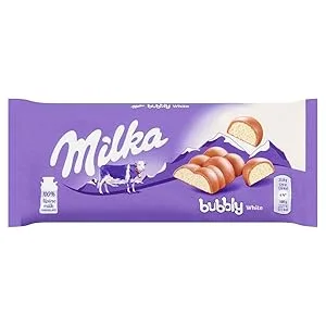  Milka Milka Chocolate with Strawberry Yogurt 2 x 100g - Bubbly