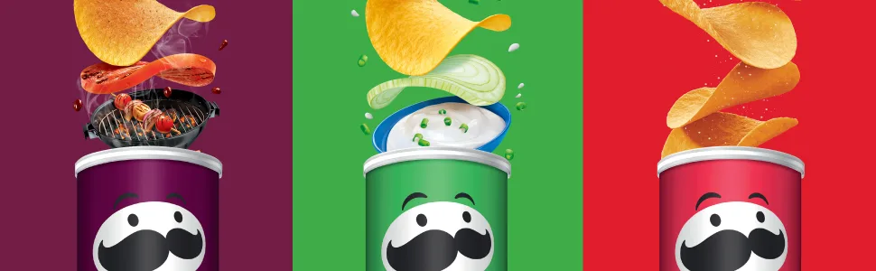 Pringles Pringles Sour Cream & Onion 1 x 185 g - Pringles