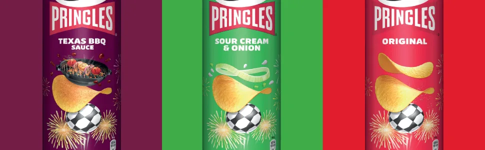  Pringles Pringles Sour Cream & Onion 1 x 185 g - Puces