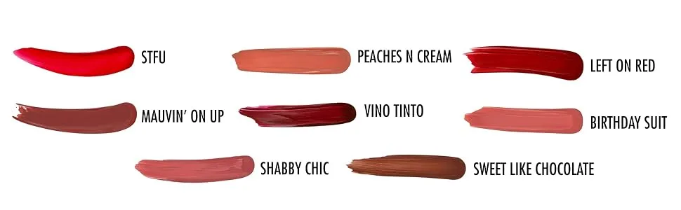  SLEEK Sleek MakeUp Matte Me XXL Liquid Lipstick Mauvin On Up 5ml - swatch