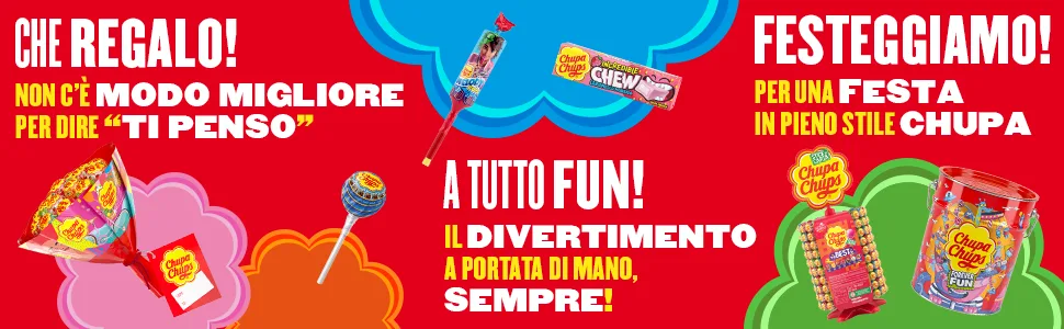  Chupa Chups Chupa Chups Lollipop 200 Assorted Fruit Lollipop Lolli - Chupa Chups;Forever Fun;Lollipop;Sucettes ;Divertissement;Fête