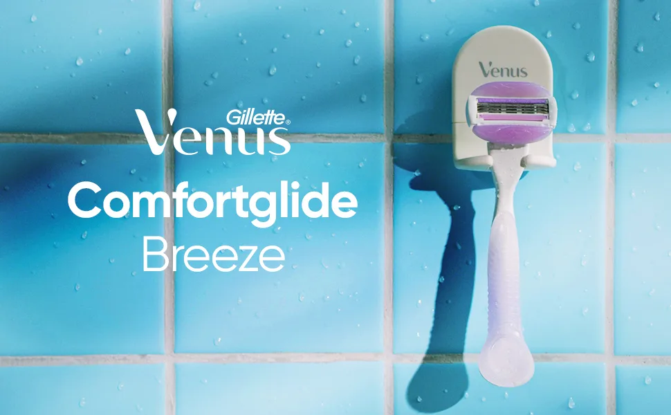  Gillette Venus Gillette Venus ComfortGlide Breeze Razor 1 Handle + 6 Blade Refills 3-Blade Razor for a Smooth Shave Comfort - test