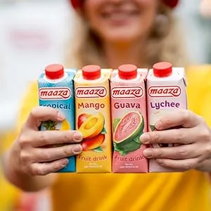  Maaza Maaza Pomegranate Drink 6x1L - maaza différentes variétés