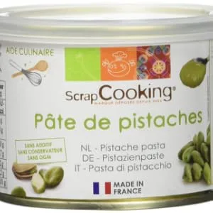  ScrapCooking ScrapCooking - Pistachio Praline Paste 200g - Ingredient for Pastries Desserts Macarons Entremets Cakes Ice Cream Small - product information 14