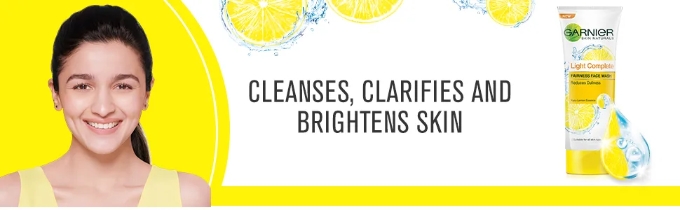 Garnier Light Face Wash 100g - product information 1