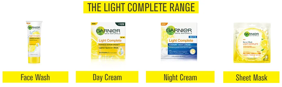 Garnier Light Face Wash 100g - product information 5