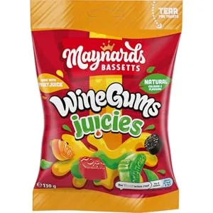  Cadbury Maynards Bassetts Jelly Candies 189g Bag - Jucies