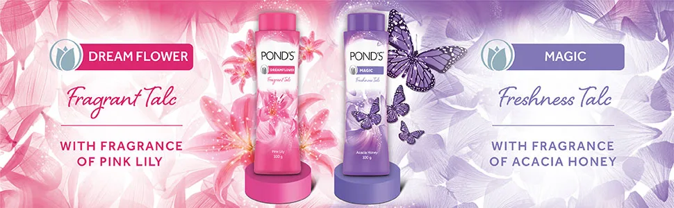 Ponds Dream Flower magic Talc 100gm - product information 4