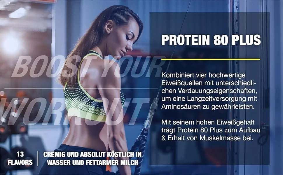  Weider Weider Protein 80 Plus Hazelnut Nougat 1 pack (1 x 500g) - product information 3