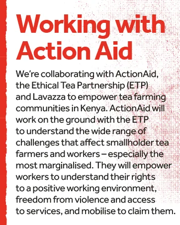  Yorkshire Tea Yorkshire Tea Decaffeinated Tea Bags 80 (Pack of 5 | Total of 400 Bags) - Travailler avec Action Aid