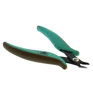 Vintaj Tools by Beadsmith Semi-Flush Cutter   5-Inches (127mm)  Ergonomic Handle   Make Clean  Flush & Precise Cuts   Jewelry Making Tool for Creating Earrings  Bracelets & Necklaces - V-PLHT41