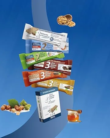  Rilevo Rilevo 3 Hours Warmless Natural Bar with Sesame and Walnut 3 x 25 g - Détecte