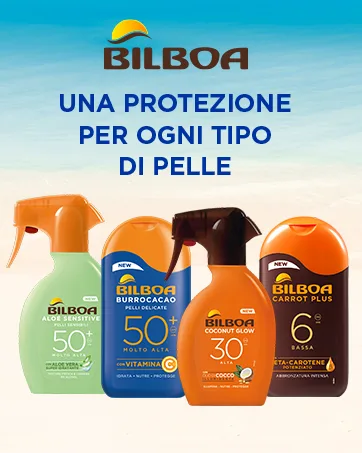  Bilboa Bilboa Burrocacao Sunscreen Lotion SPF 50+ Very High Sun Protection for Sensitive Skin Formula with Vitamin C Moisturizes  - Bilboa