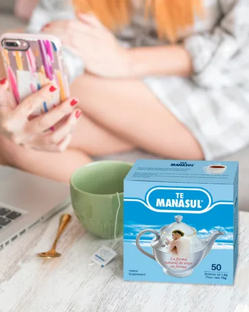  HE MANASUL MANASUL - Digestive infusion with Sen and horsetail with mint and licorice. Thinning infusion. Diet. Box of 25 sachets - product information 3