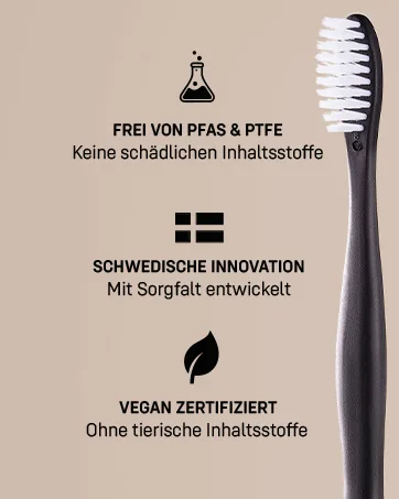  The Humble Co. The Humble Co. Natural Toothpaste in a Jar - Fresh Mint - 50 ml (pack of 2) - Le texte indique « INNOVATION SUISSE », « CERTIFIÉ VÉGÉTALIEN », « Ohne tierische Inhaltsstoffe ». Emballage du produit ou documentation avec certifications de durabilité.