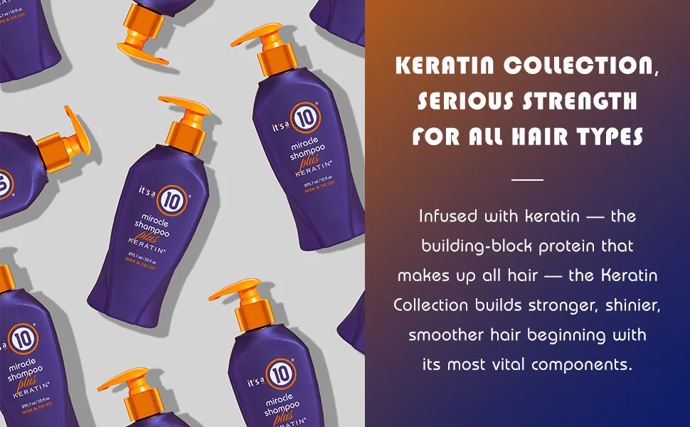 It's A 10 Haircare Miracle Shampoo w/Keratin - 10 oz. - 1ct - product information 2