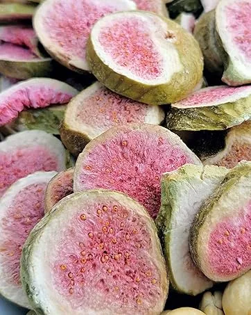  ZINGY ZOO ZingyZoo Freeze-Dried Red Dragon Fruit Pieces 50g Pack of Natural Unsweetened Raw Red Pitaya for - product information 2