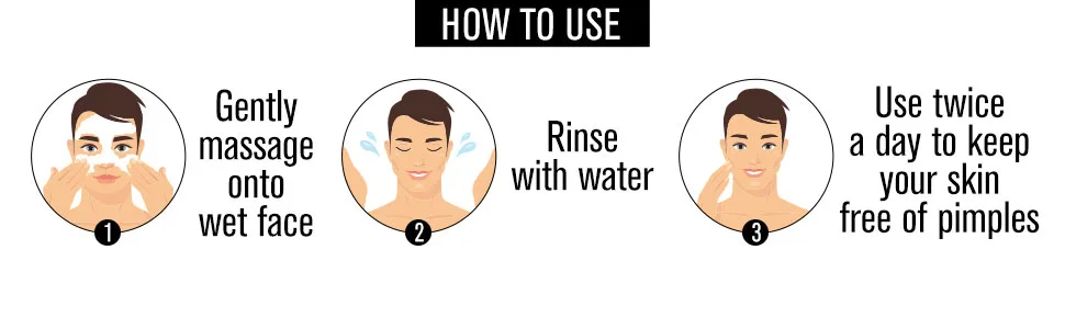 Garnier Men Acno Fight Anti-Pimple Facewash  50gm - product information 3