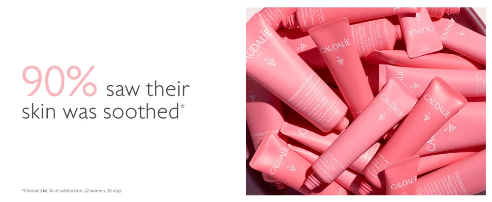 Caudalie Vinosource Hydra Moisturizing Sorbet  Lightweight Moisturizer  Soothing  Hydrating and Suitable for Sensitive Skin  1.3 Ounce - Vinosource cream