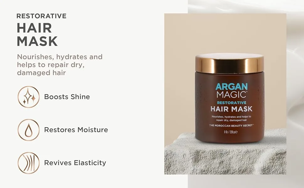 Argan Magic Hair Mask - Restorative Hair Mask