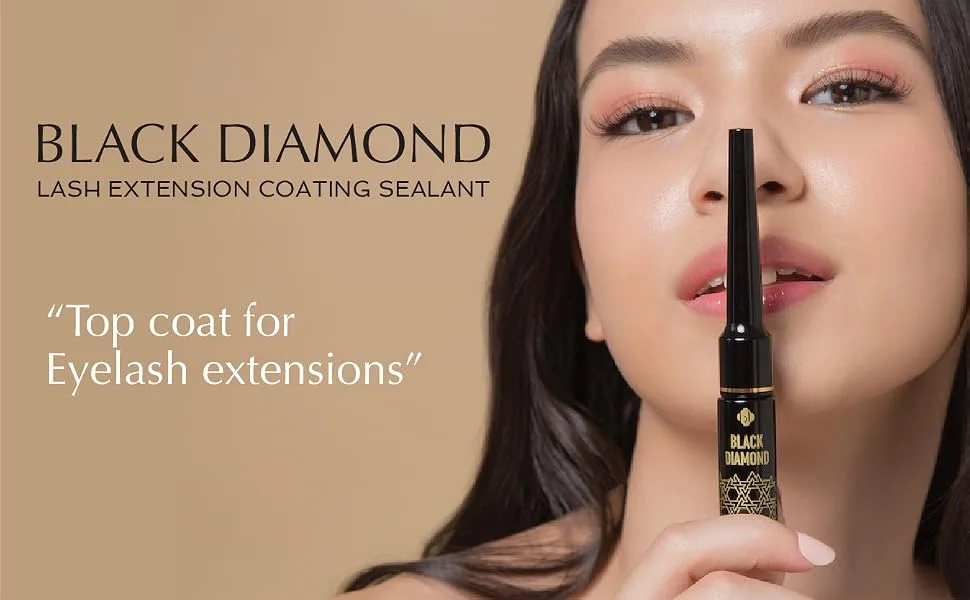 BL Black Diamond Lash Coating Sealant | Protective topcoat lash coating & conditioner for eyelash extensions 7ml - eyelash extension coating sealant