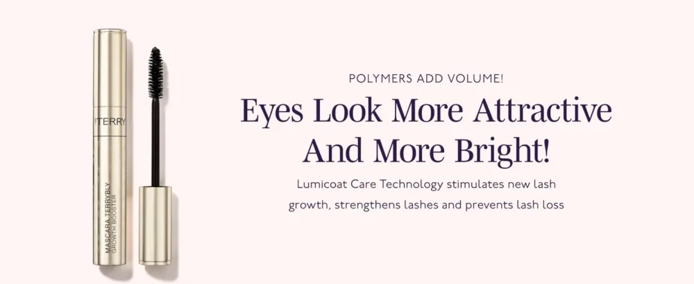 By Terry Terrybly Growth Booster Mascara | Lengthening Mascara | Purple Success | Full-Volume  Clump-Resistant | 8ml (0.28 fl oz) - UNIQUE FORMULA