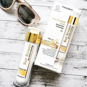 FrezyDerm Sun Screen Velvet Second Skin Technology Face No Color SPF50+ - product information 2