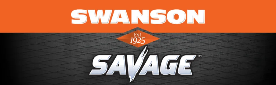 Swanson SVE360 36-Inch Savage Straight Edge  Non-marring  Anodised and Laser-Etched Scale 36 (inches) - Swanson Savage