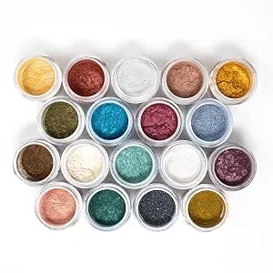 Mehron Makeup Precious Gem Loose Pigment Shimmering Eye Powder (.17 oz) (Diamond) - precious gems overlay