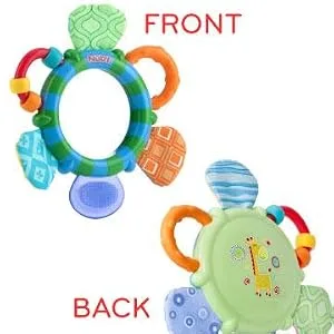 Nuby Look-at-Me Mirror Teether Toy  Colors May Vary CMV - product information 2