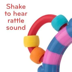 Nuby Look-at-Me Mirror Teether Toy  Colors May Vary CMV - product information 4