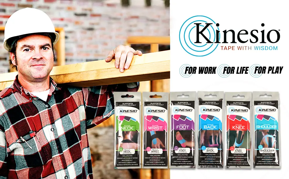 Kinesio Pre-Cut Application Shoulder Tape - kinesio feature