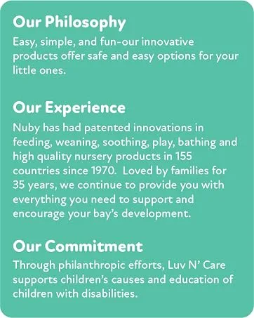Nuby Ring O' Keys Teether - brand, story, child, baby, nuby, every step of the way, parenting, easy, fun, care, best baby brand