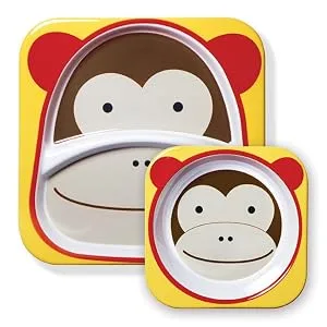 Skip Hop Toddler Sippy Cup with Straw  Zoo Straw Bottle  Monkey - product information 6
