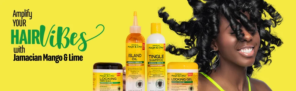 Jamaican Mango & Lime Tingle Shampoo 8 oz - Jamaican Mango & Lime