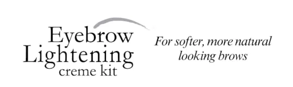 Godefroy Eyebrow Color Lightening Cr me Single Use Application Kit Single Application - eyebrow cream darker lighter brow brows lashes thicker fuller blonde godefroy henna gift for her