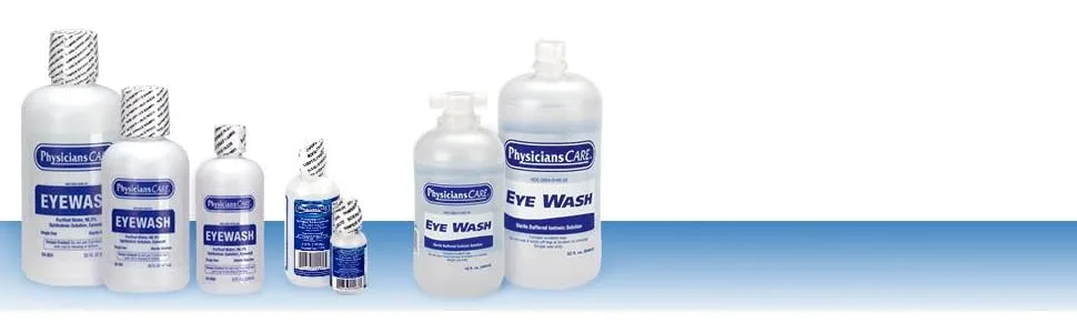 First Aid Only 7-008 Emergency Eye Wash Solution  1 Oz. Bottle - product information 1