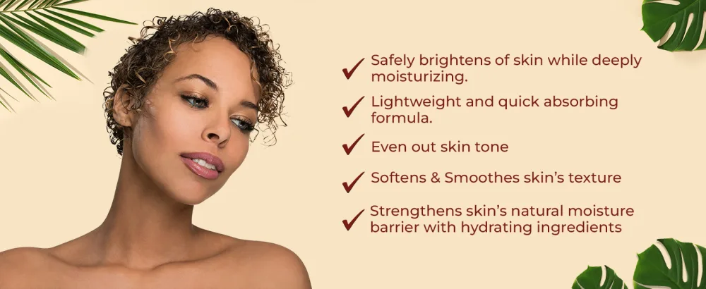 LightenUp Plus Active Skin Brightening Cream - 3.4 Fl oz / 100 ml - Daily Moisturzing Cream  Dark Spots Creams For Face and Body - brightening