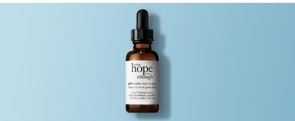 philosophy when hope is not enough - facial firming serum  1 oz - serum