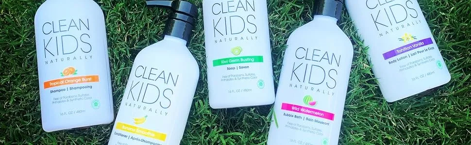 Clean Kids Naturally Wild Watermelon Bubble Bath  16oz - cleankids3