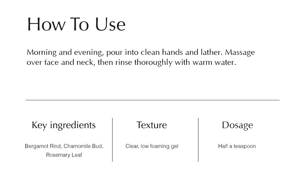 Aesop Fabulous Face Cleanser | 200mL | Paraben  Cruelty-free & Vegan - How to Use