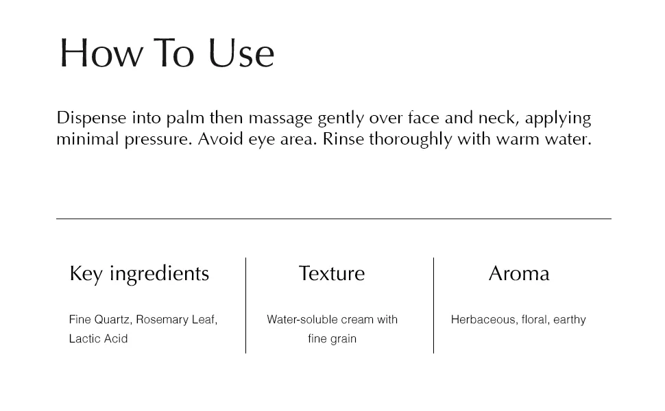 Aesop Purifying Facial Exfoliant Paste (Tube) | 75mL | Paraben  Cruelty-free & Vegan - How to Use