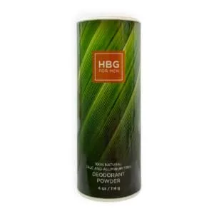 Honeybee Gardens - Deodorant Powder  Aluminum and Talc Free  4 oz/114 g - bay rum