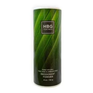 Honeybee Gardens - Deodorant Powder  Aluminum and Talc Free  4 oz/114 g - unscented deo